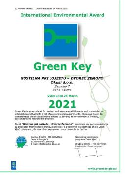 Zeleni ključ - Green key 1